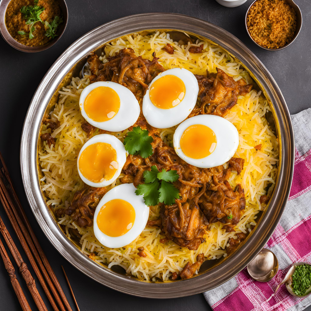 Anda Biryani